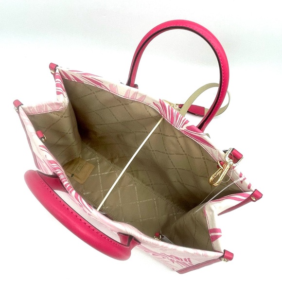 Michael Kors Mirella Medium EW Tote Crossbody Bag - Picture 8 of 9